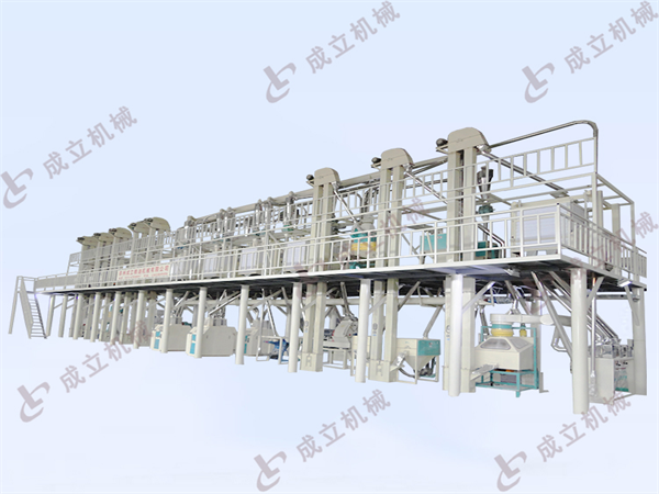 100噸面粉加工機械 面粉加工設(shè)備